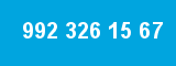 992 326 15 67